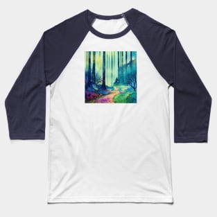 Enchanted forest path Baseball T-Shirt